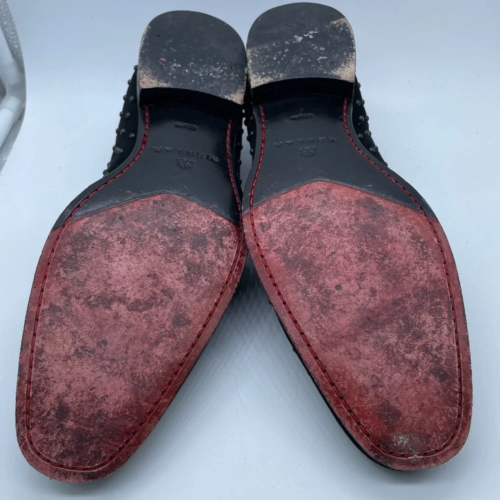 Mezlan Batiste Studded Suede Loafer - Picture 13 of 13